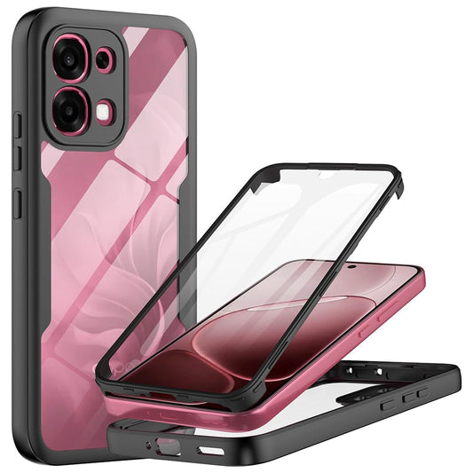 Case for Oppo A6 Pro 5G / A6 Pro 4G, Techsuit, ColorVerse 360, Black