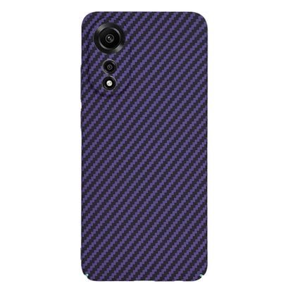 Case for Oppo A78 4G, Techsuit, Carbonite FiberShell, Purple