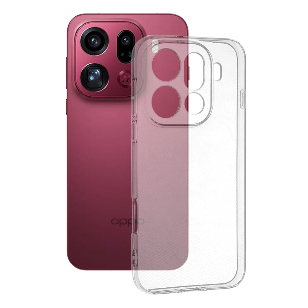 Case for Oppo Find X9 Pro, Techsuit, Clear, Transparent
