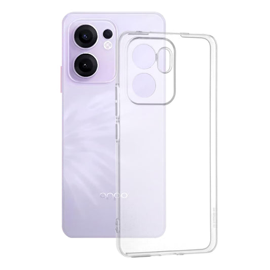 Case for Oppo Reno13 FS 5G / Reno13 F 4G / Reno13 F, Techsuit, Clear, Transparent
