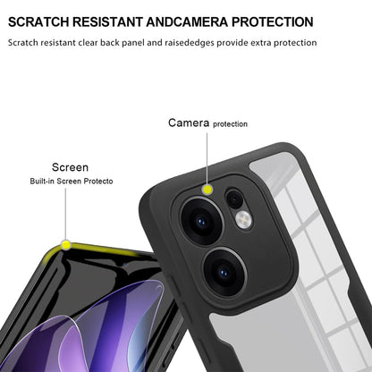 Case for Oppo Reno13 FS 5G / Reno13 F 4G / Reno13 F, Techsuit, ColorVerse 360, Blue