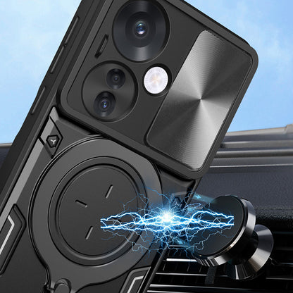 Case for Oppo Reno13 Pro, Techsuit, CamGuard Pro, Black