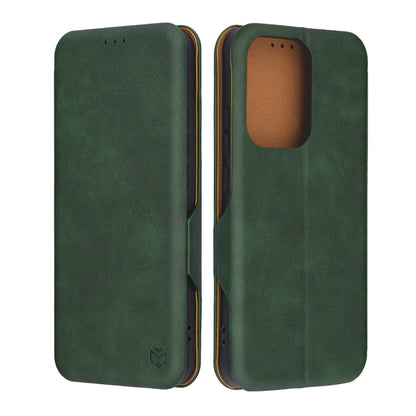 Case for Oppo Reno13 Pro, Techsuit, Safe Wallet Plus, Green