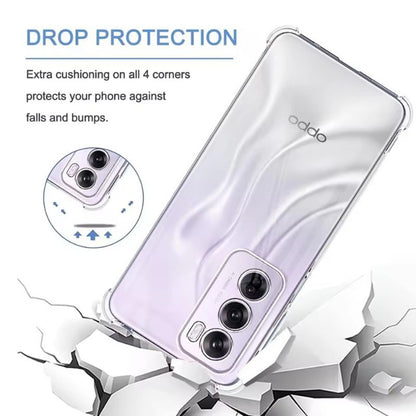 Case for Oppo Reno13 Pro, Techsuit, Shockproof Clear, Transparent