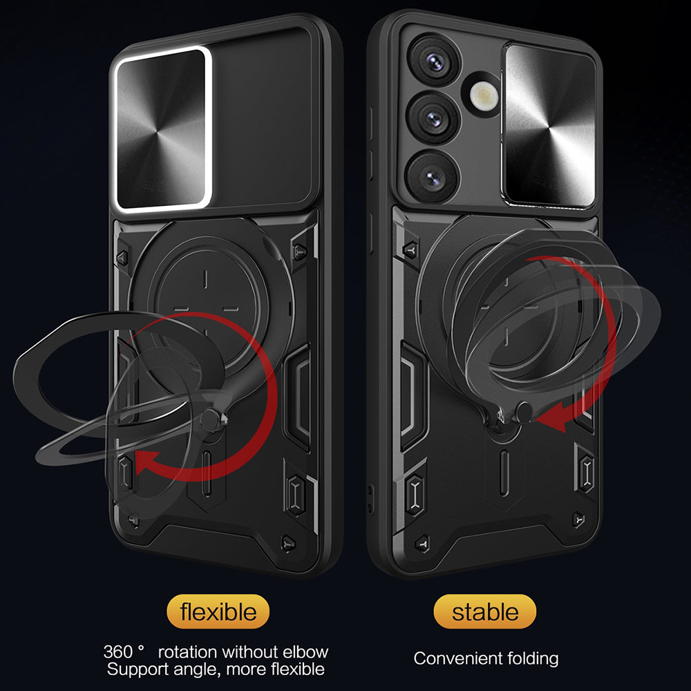 Case for Oppo Reno15 FS / Reno15 F, Techsuit, CamGuard Pro, Blue