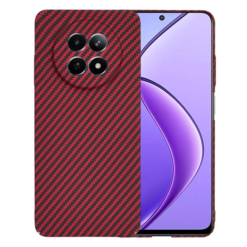 Case for Realme 12x / 12, Techsuit, Carbonite FiberShell, Red
