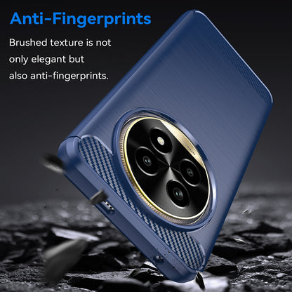 Case for Realme 13 Pro / 13 Pro+, Techsuit, Carbon, Blue