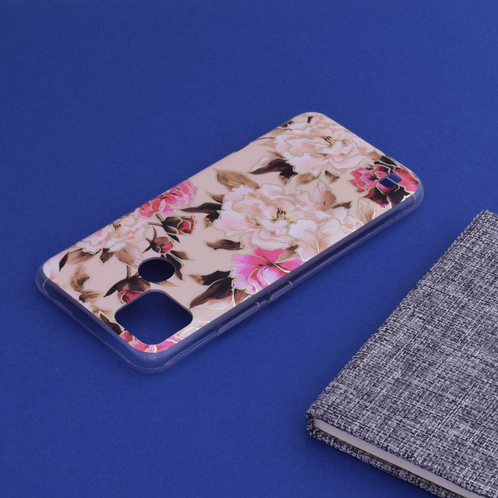 Case for Realme C21Y / C25Y, Techsuit, Marble, Beige