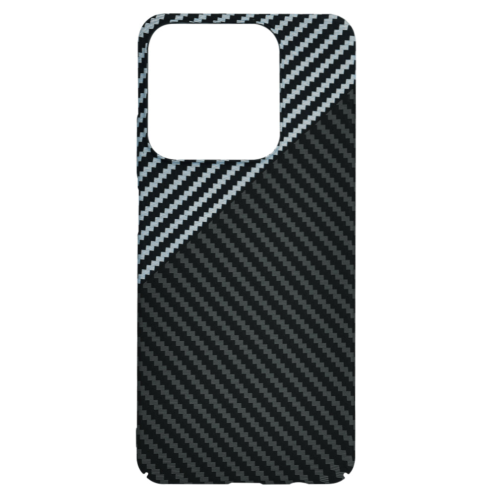 Case for Realme C63 / C61, Techsuit, Carbonite FiberShell, Black Gray