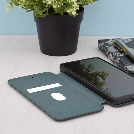 Case for Realme C67 4G, Techsuit, Safe Wallet Plus, Green