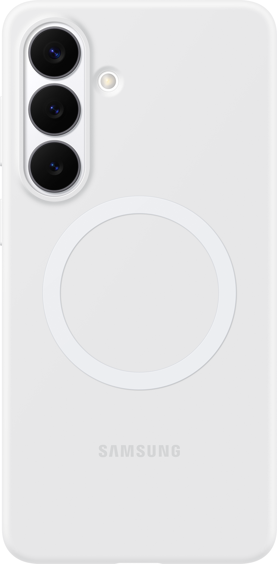 Case for Samsung Galaxy S26 Plus S947, Silicone Magnet Case, White EF-ES947CWEGWW