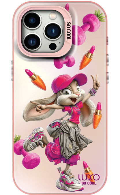 Case for Samsung Galaxy A25 A256, LUXO So CooL, ArcadiA Rabbit, Multicolor