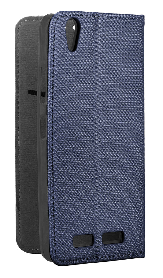 Case for Samsung Galaxy A26 A266, OEM, Smart Magnet, Navy Blue