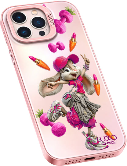 Case for Samsung Galaxy A55 5G A556, LUXO So CooL, ArcadiA Rabbit, Multicolor