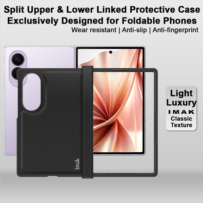 Case for Samsung Galaxy Z Fold8 F971, Imak, Carbon, Black