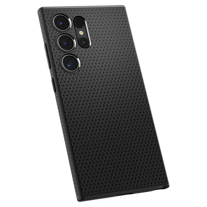 Case for Samsung Galaxy S24 Ultra S928, Spigen, Liquid Air, Black 