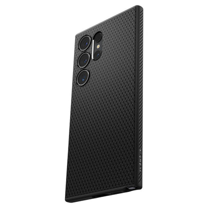 Case for Samsung Galaxy S24 Ultra S928, Spigen, Liquid Air, Black 