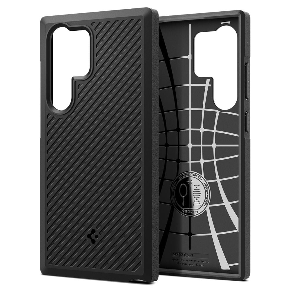 Case for Samsung Galaxy S24 Ultra S928, Spigen, Core Armor, Black 