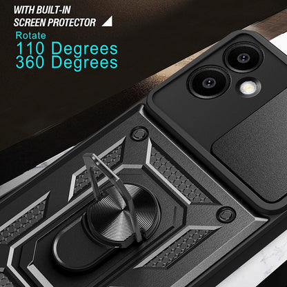 Case for Samsung Galaxy A06 A065, Techsuit, CamShield, Blue