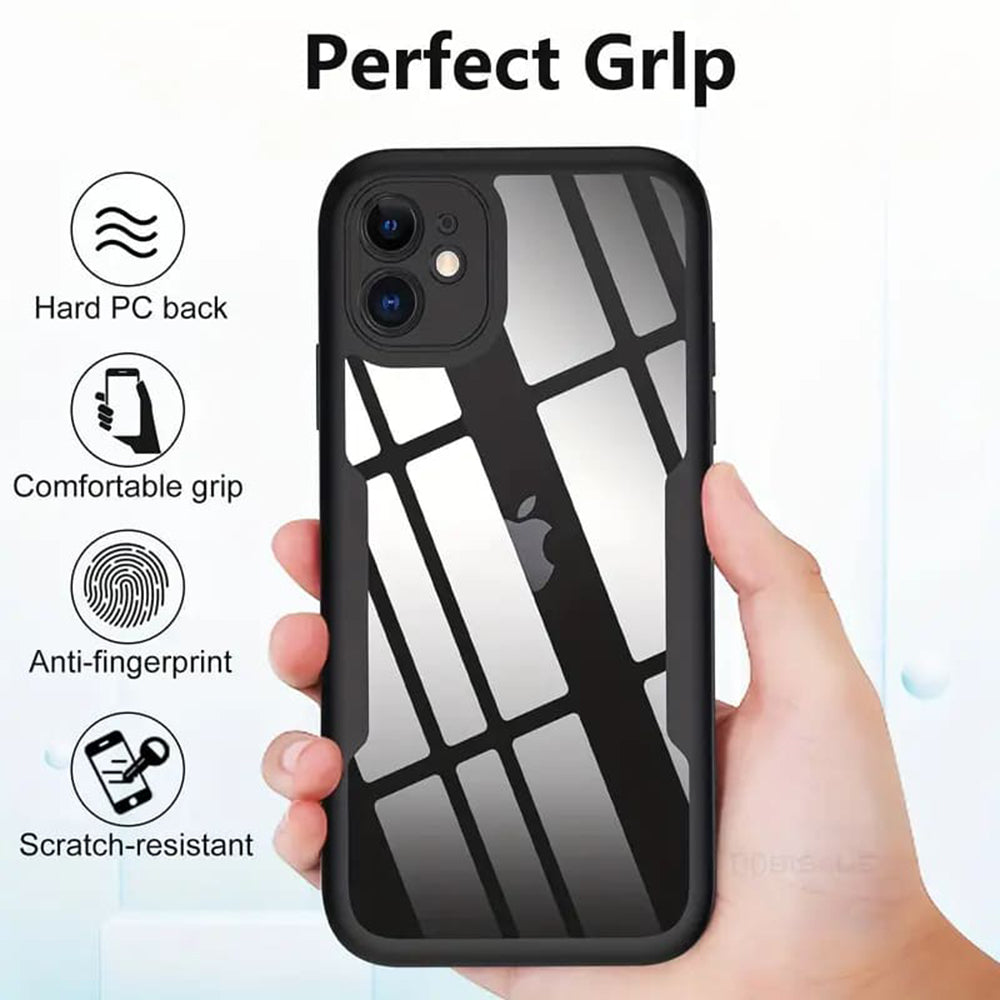 Case for Samsung Galaxy A07 4G A075, Techsuit, ColorVerse 360, Black
