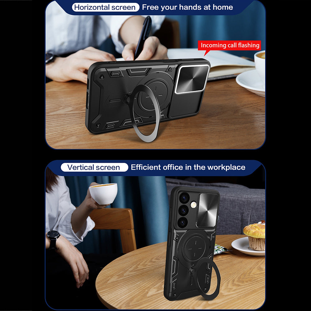 Case for Samsung Galaxy A16 5G A166 / A16 4G A165, Techsuit, CamGuard Pro, Blue