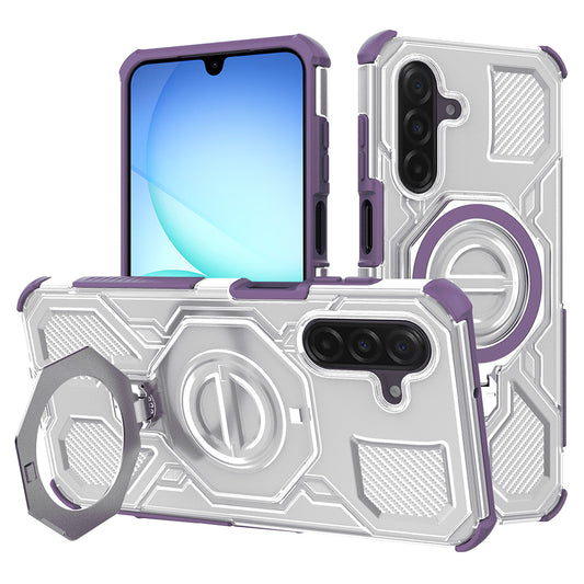 Case for Samsung Galaxy A17 4G / A17 5G, Techsuit, Carbon Shield Pro, Purple