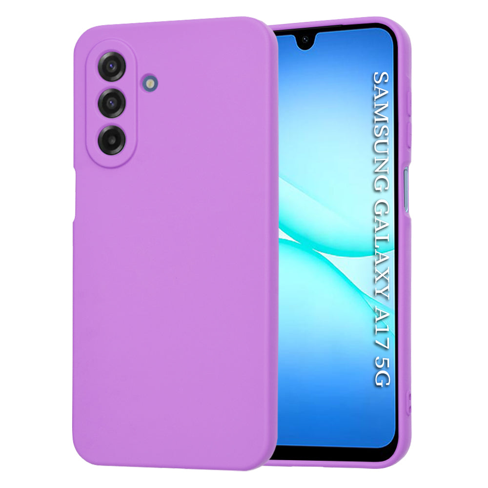 Case for Samsung Galaxy A17 5G, Techsuit, SoftFlex, Purple