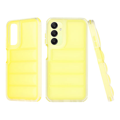 Case for Samsung Galaxy A25 A256, Techsuit, Wave Shield, Yellow