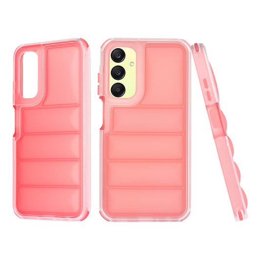 Case for Samsung Galaxy A25 A256, Techsuit, Wave Shield, Red