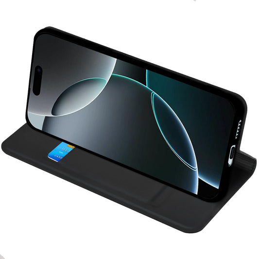 Case for Samsung Galaxy A27 5G, Techsuit, Magskin Book, Black