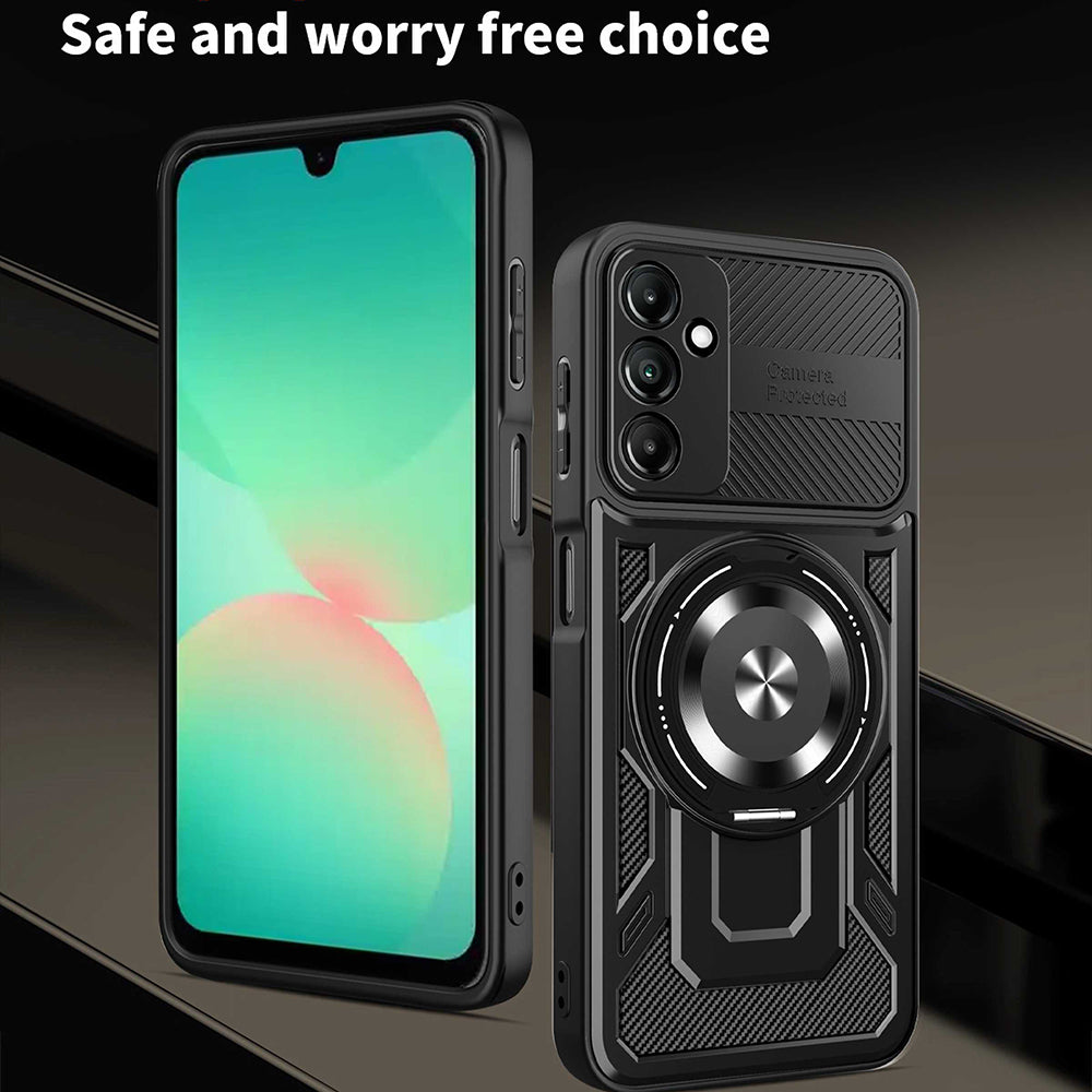 Case for Samsung Galaxy A27 5G, Techsuit, RuggedCam, Gray