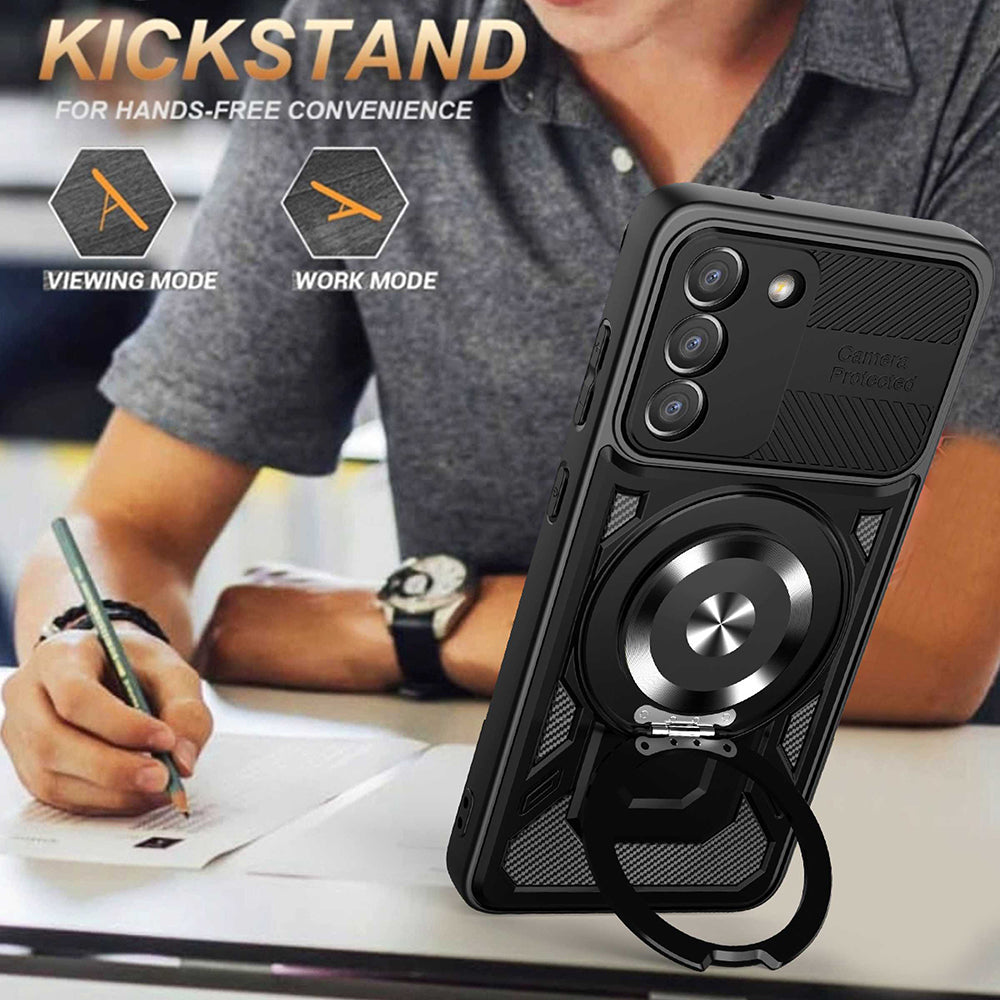 Case for Samsung Galaxy A35 5G A356, Techsuit, RuggedCam, Blue