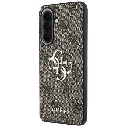 Case for Samsung Galaxy A37 5G, Guess, 4G Big Logo, Brown
