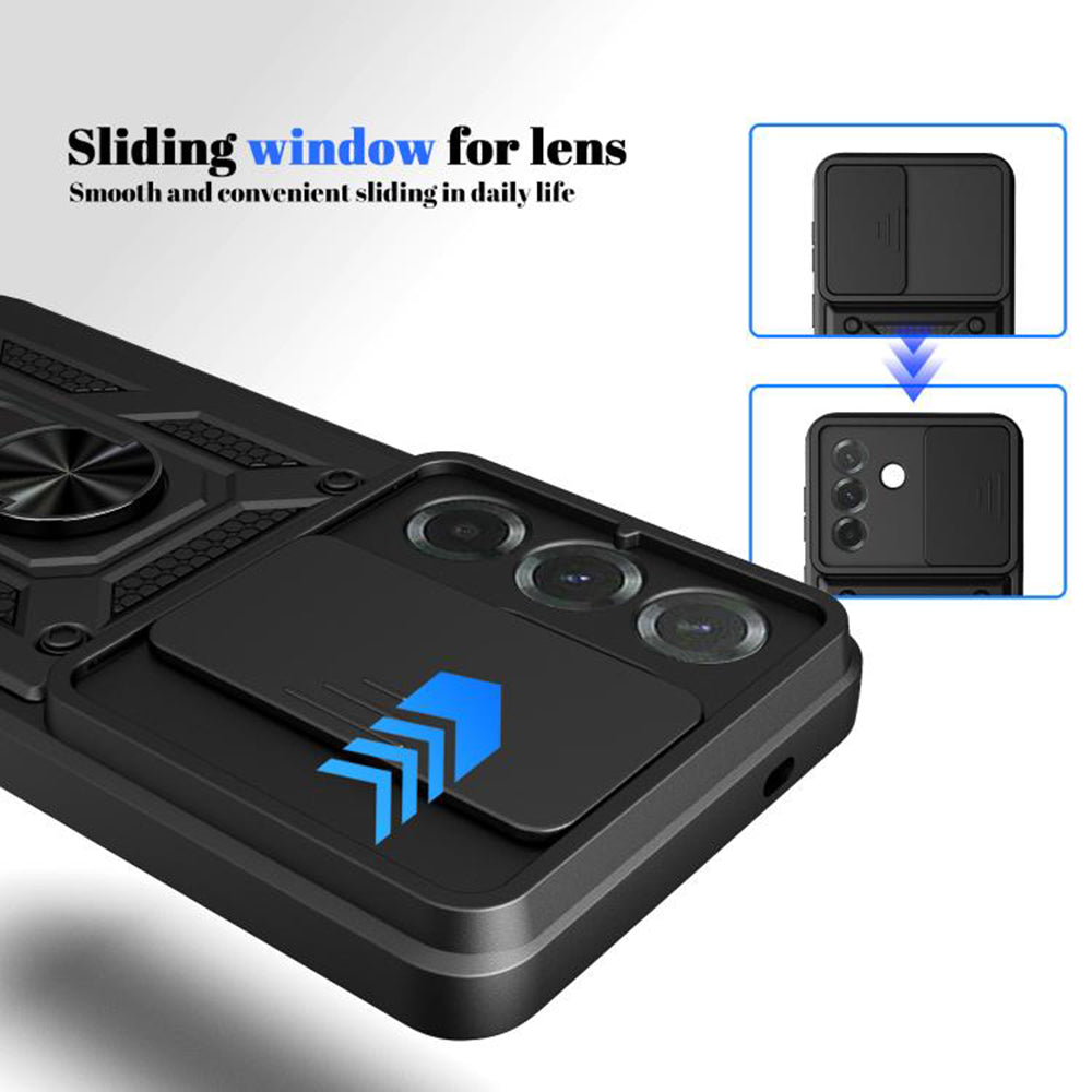 Case for Samsung Galaxy A37 5G, Techsuit, CamShield, Gold