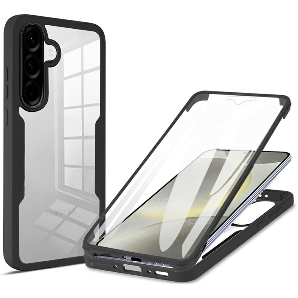Case for Samsung Galaxy A37 5G, Techsuit, ColorVerse 360, Black