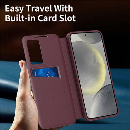 Case for Samsung Galaxy A37 5G, Techsuit, SmartView, Red
