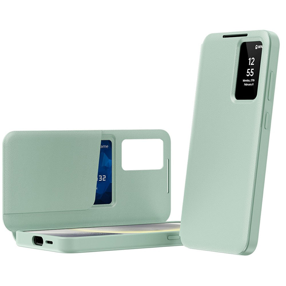 Case for Samsung Galaxy A37 5G, Techsuit, SmartView, Green