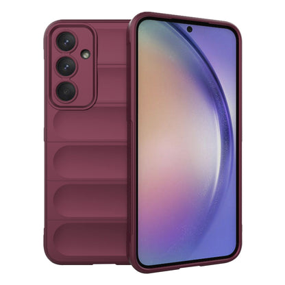 Case for Samsung Galaxy A54 A546, Techsuit, Magic Shield, Burgundy