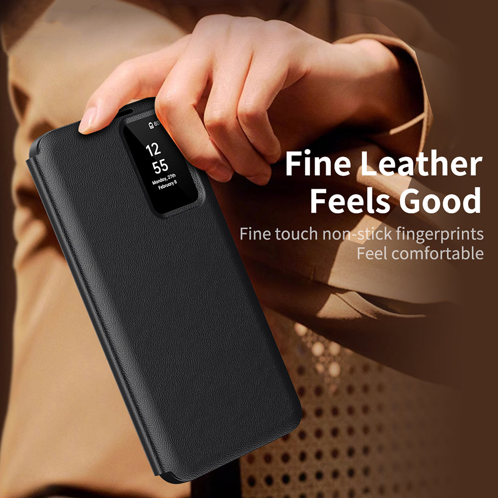 Case for Samsung Galaxy A55 5G A556, Techsuit, SmartView, Black