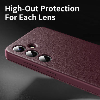 Case for Samsung Galaxy A56 A566, Techsuit, SmartView, Red