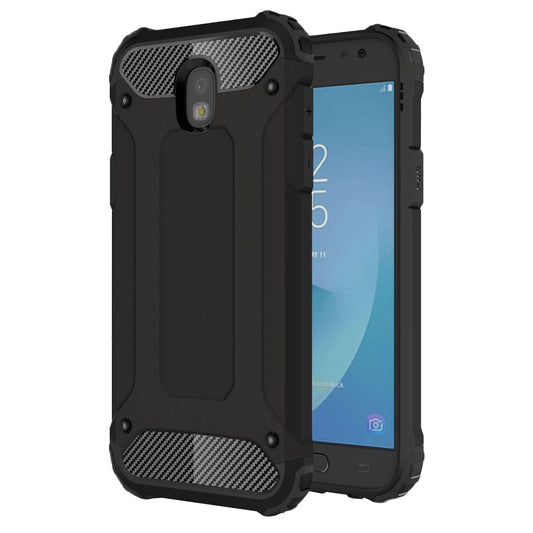 Case for Samsung Galaxy J5 (2017) J530, Techsuit, Hybrid Armor, Black