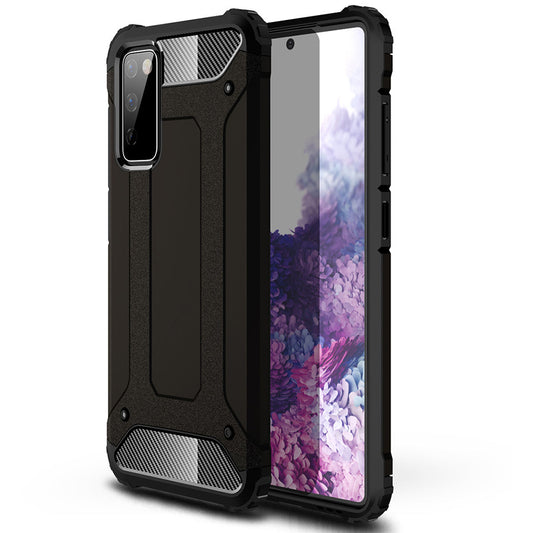 Case for Samsung Galaxy S20 FE 2022 G781 / S20 FE 5G G781 / S20 FE G780, Techsuit, Hybrid Armor, Black