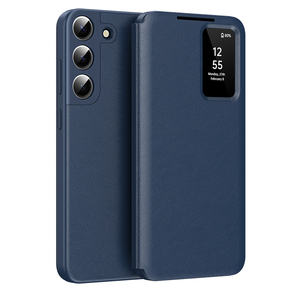 Case for Samsung Galaxy S22 5G S901, Techsuit, SmartView, Blue