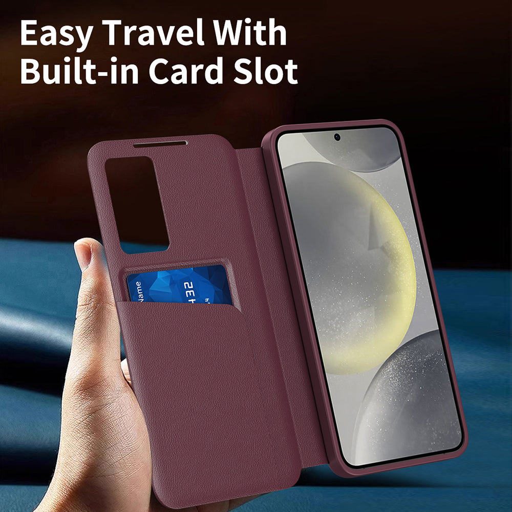 Case for Samsung Galaxy S22+ 5G S906, Techsuit, SmartView, Red