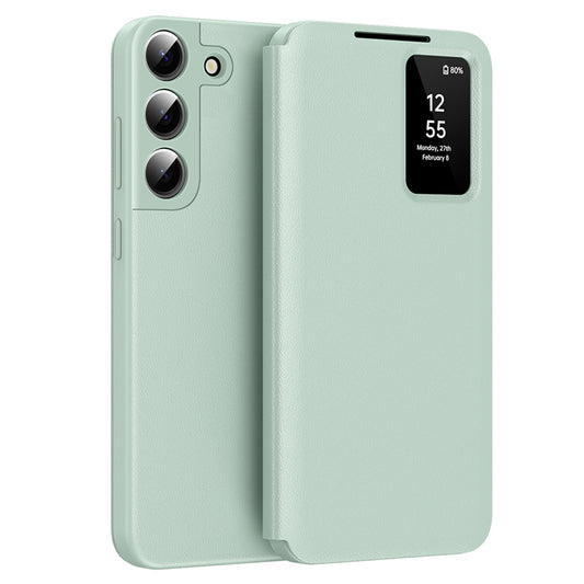 Case for Samsung Galaxy S22+ 5G S906, Techsuit, SmartView, Green