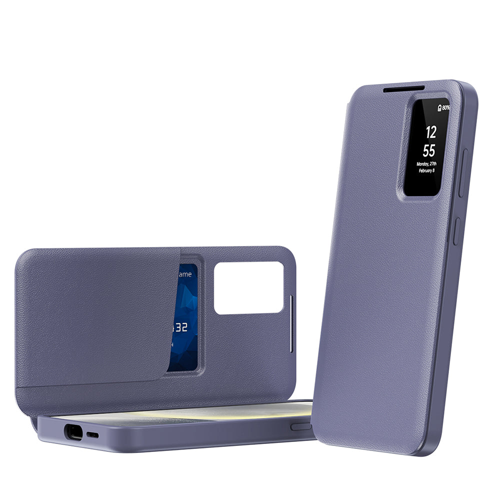 Case for Samsung Galaxy S22 Ultra 5G S908, Techsuit, SmartView, Purple