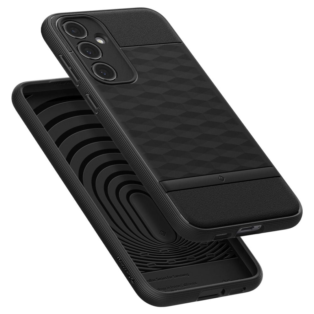 Case for Samsung Galaxy S23 FE S711, Spigen, Caseology Parallax, Matte Black