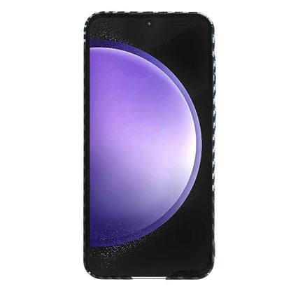 Case for Samsung Galaxy S23 FE S711, Techsuit, Carbonite FiberShell, Black Gray
