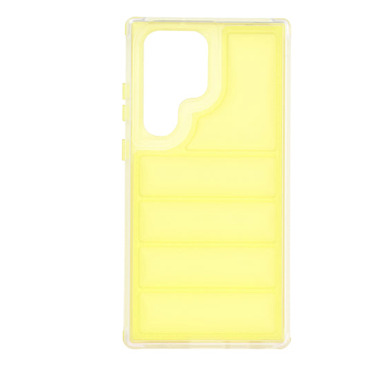 Case for Samsung Galaxy S23 FE S711, Techsuit, Wave Shield, Yellow