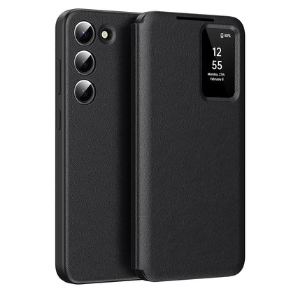 Case for Samsung Galaxy S23+ S916, Techsuit, SmartView, Black